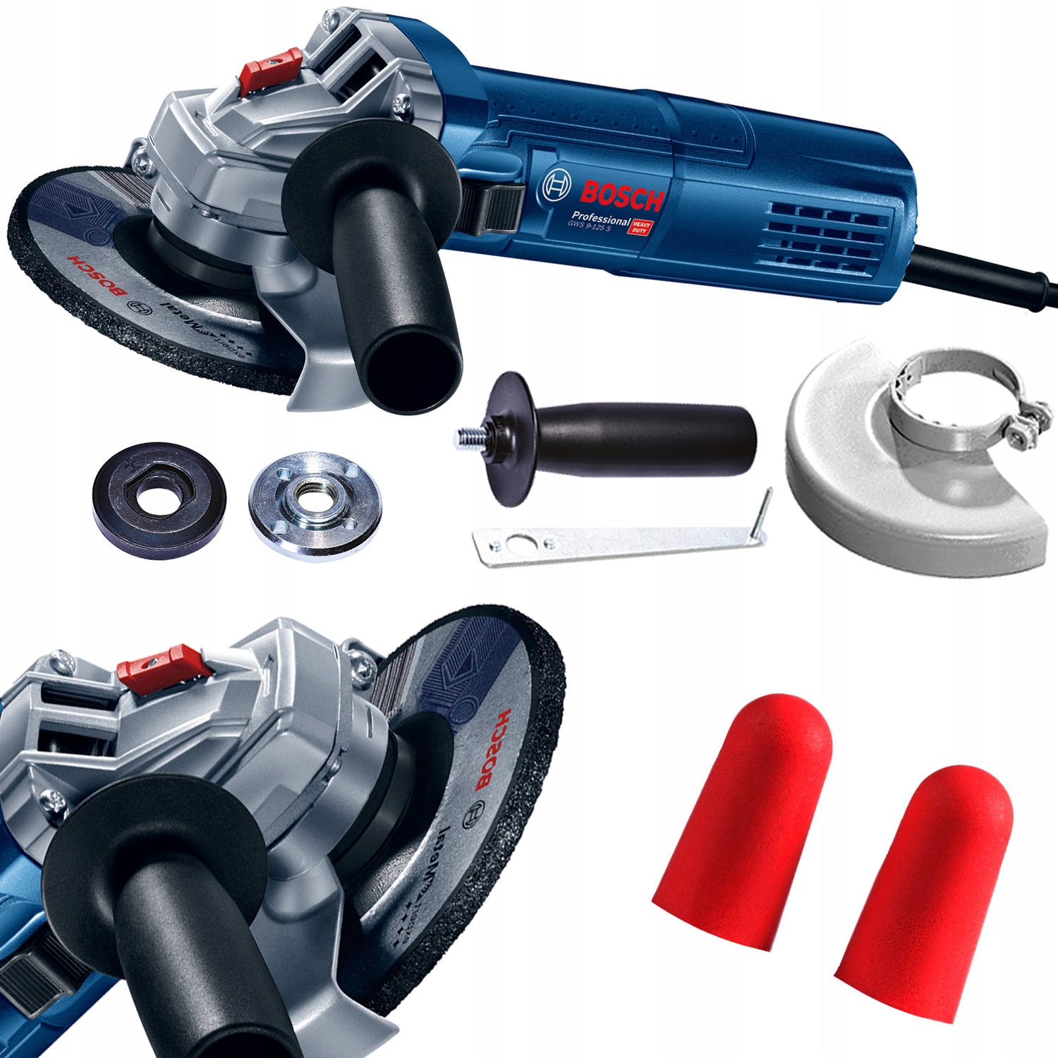 Sieťová uhlová brúska Bosch 900 W 230 V